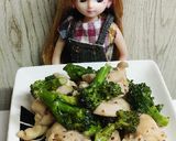リカちゃん♡鶏ブロッコリーマスタード炒め作り方11写真