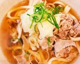 牛と舞茸のおろしかけうどん作り方6写真