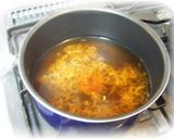 かぼす（すだち）のつけ汁さっぱりうどん作り方1写真