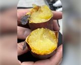 焼き芋　【炭火&溶岩石】作り方6写真