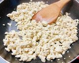 青ねぎ豆腐煎りチャーハン♡作り方5写真