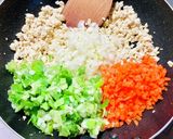 青ねぎ豆腐煎りチャーハン♡作り方8写真