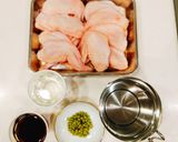 ワインに合う! とり手羽山椒煮作り方1写真