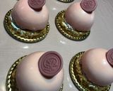 ストロベリームースドームケーキ作り方50写真