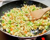 青ねぎ豆腐煎りチャーハン♡作り方10写真