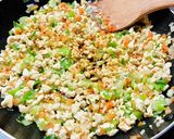 青ねぎ豆腐煎りチャーハン♡作り方11写真