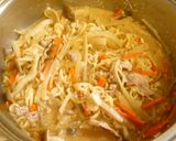粕汁風♪みそラーメン作り方5写真