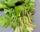 簡単美味しいわさび菜の醤油漬け作り方1写真