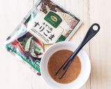 新玉ねぎの胡麻酢みそかけ作り方3写真