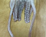 一夜干しイカと新玉のかき揚げ作り方2写真