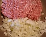 ◆エンチラーダ◆ひき肉と玉ねぎ作り方1写真
