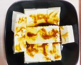 ほたて缶と豆苗たっぷりのせのせ豆腐♡作り方1写真