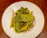 簡単美味しいわさび菜の醤油漬け作り方4写真