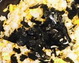 海苔と胡麻薫るあっさり焼き飯作り方4写真