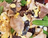 簡単☆生きくらげと豚バラの卵炒め作り方8写真