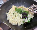 刺身のつまとダブルしそチャーハン作り方6写真