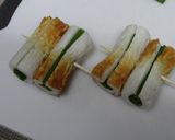 ちくわとわけぎのお弁当のおかず作り方1写真