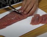 やわらかヘルシー豚ヒレのガーリックソテー作り方1写真