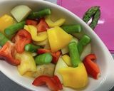 紅しょうがと彩り野菜のチーズ焼き作り方3写真