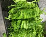 サーモンとからし菜の和えサラダ作り方3写真