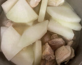 大根と厚揚げと鶏肉の煮物作り方2写真