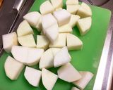 超楽々　鶏と大根のさっぱり煮　作ります作り方1写真