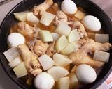 超楽々　鶏と大根のさっぱり煮　作ります作り方6写真