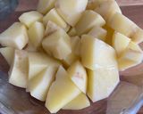 鶏肉とじゃがいものグラタン作り方1写真
