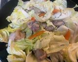 俺流！春キャベツと春ニンジンの鶏肉炒め作り方10写真