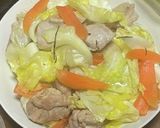 俺流！春キャベツと春ニンジンの鶏肉炒め作り方11写真