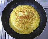 お好み焼き風✿キャベ玉ツナ焼き♫作り方4写真