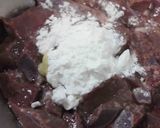 牛レバーとにんにくの芽のスタミナ炒め作り方3写真