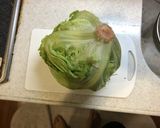 超簡単サラダ感覚で食べられるレタスの温菜作り方1写真