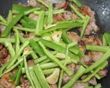 豚ハラミとピーマンのにんにく風味炒め作り方3写真