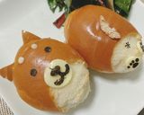 ロールパンde柴犬作り方4写真