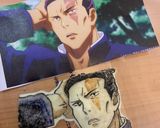 呪術廻戦 キャラ弁 オブアート 東堂蒼作り方4写真