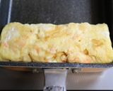 美味♪簡単♪茹でエビ入りだし巻卵★厚焼卵作り方7写真