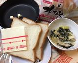 フライパンで手軽に＊ぬたホットサンド＊作り方1写真
