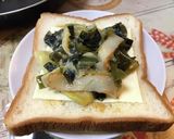 フライパンで手軽に＊ぬたホットサンド＊作り方2写真