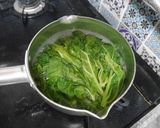 八尾の若ゴボウ　葉　茎　根それぞれレシピ作り方4写真