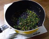 八尾の若ゴボウ　葉　茎　根それぞれレシピ作り方6写真