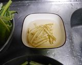 八尾の若ゴボウ　葉　茎　根それぞれレシピ作り方10写真