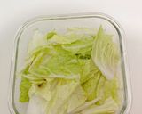 簡単♪豚バラと白菜のレンジ蒸し作り方1写真