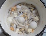 冷凍里芋と冷凍シーフードのチャウダー作り方4写真