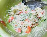 ＊私流・ミモザサラダ＊作り方1写真