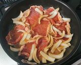 玉ねぎと豚のしょうが焼き作り方2写真