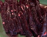 クジラ肉のマヨネーズ焼き作り方1写真