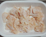エリンギと鶏むね肉のマヨポン炒め作り方3写真