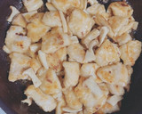 エリンギと鶏むね肉のマヨポン炒め作り方6写真