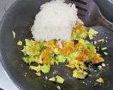 かぼちゃの煮物チャーハン作り方5写真